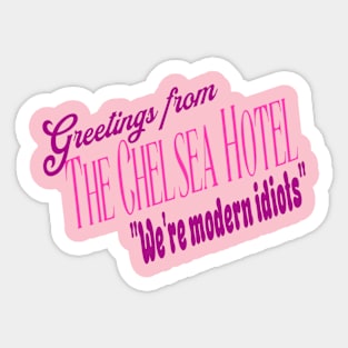 The Chelsea Hotel Sticker